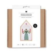 Rico Christmas Angel - embroidery kit - karácsonyi angyal hímzéscsomag