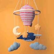 Scheepjes Celestial Mobile - Hőlégballon - amigurumi minta + fonal csomag