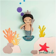 Ricorumi Amigurumi Box Neptune - amigurumi csomag - tenger istennő - 05