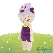 Ricorumi Amigurumi Box - Blooming Beauties - Pansy - Árvácska amigurumi csomag