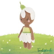 Ricorumi Amigurumi Box - Blooming Beauties - Snowdrop - Hóvirág amigurumi csomag