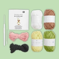 Ricorumi Amigurumi Box - Blooming Beauties - Snowdrop - Hóvirág amigurumi csomag