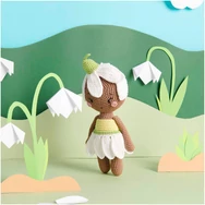 Ricorumi Amigurumi Box - Blooming Beauties - Snowdrop - Hóvirág amigurumi csomag