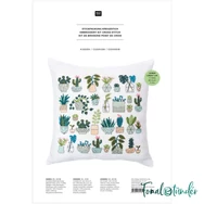 Rico Cacti Pack Cushion - cross stitch embroidery kit - keresztszemes párna hímző készlet - 04
