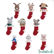 Ricorumi Christmas Amigurumi Box - karácsonyi amigurumi csomag - 45 gombolyag fonallal - 04