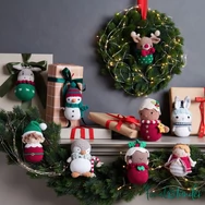 Ricorumi Christmas Amigurumi Box - karácsonyi amigurumi csomag - 45 gombolyag fonallal
