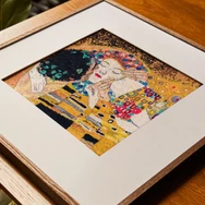 DMC Museum Collection - The Kiss - cross stitch set - keresztszemes hímző készlet