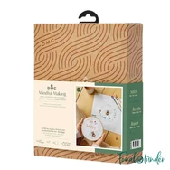 DMC - The Well-Bee-ing - cross stitch embroidery duo kit - Méhecske - keresztszemes hímző készlet - 01
