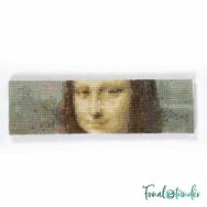 DMC - Mona Lisa cross stitch bookmark set - keresztszemes hímző készlet - 01