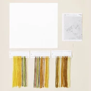 DMC Sunflowers - Napraforgók - cross stitch set - keresztszemes hímző készlet