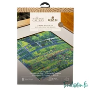 DMC Museum Collection - Water-Lilly Pond - Monet - cross stitch set - keresztszemes hímző készlet
