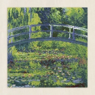 DMC Museum Collection - Water-Lilly Pond - Monet - cross stitch set - keresztszemes hímző készlet