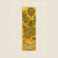 DMC Van Gogh Sunflowers cross stitch bookmark set - keresztszemes hímző készlet