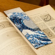 DMC Great Wave cross stitch bookmark set - keresztszemes hímző készlet