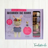Ria a Nyuszi - horgolásminta + fonal csomag - Amigurumi - Ria the Bunny - crochet diy kit