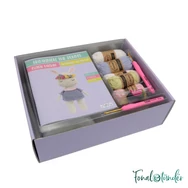 Ria a Nyuszi - horgolásminta + fonal csomag - Amigurumi - Ria the Bunny - crochet diy kit