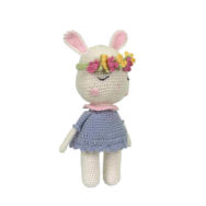 Ria a Nyuszi - horgolásminta + fonal csomag - Amigurumi - Ria the Bunny - crochet diy kit