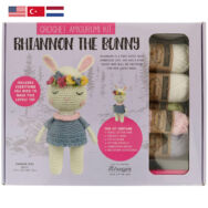Ria a Nyuszi - horgolásminta + fonal csomag - Amigurumi - Ria the Bunny - crochet diy kit