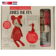 James a Róka - horgolásminta + fonal csomag - Amigurumi - James the Fox - crochet diy kit James a Róka - horgolásminta + fonal csomag - Amigurumi - James the Fox - crochet diy kit