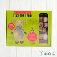 Lucy a Bárány - horgolásminta + fonal csomag - Amigurumi - Lucy the Lamb - crochet diy kit Lucy a Bárány - horgolásminta + fonal csomag - Amigurumi - Lucy the Lamb - crochet diy kit