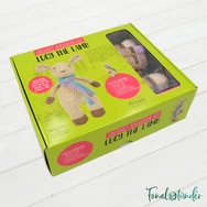Lucy a Bárány - horgolásminta + fonal csomag - Amigurumi - Lucy the Lamb - crochet diy kit