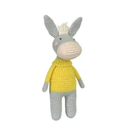 Otis a Csacsi - horgolásminta + fonal csomag - Amigurumi - Otis the Donkey - crochet diy kit