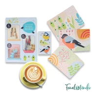 Scheepjes CKAL Bullfinch Blanket kit - takaró minta + fonal csomag