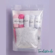 VILI a kicskecske - horgolásminta + fonal csomag - Amigurumi - crochet diy kit - 04