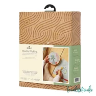 DMC - The Mellow Mimosa - embroidery duo kit - Mimóza - hímző készlet - 02