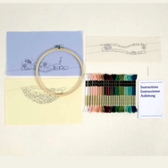DMC Spring Lanscape - embroidery kit - Tavaszi Táj - hímző készlet