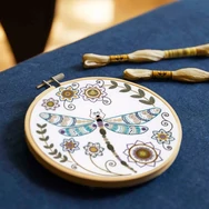 DMC - Dragonfly - embroidery kit - Szitakötő - hímző készlet