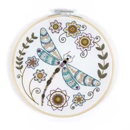 DMC - Dragonfly - embroidery kit - Szitakötő - hímző készlet