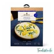 DMC - Mimosas - embroidery kit - Mimóza virágcsokor - hímző készlet