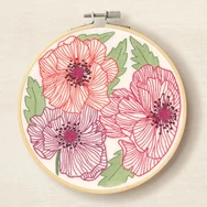 DMC - Poppies - embroidery kit - Pipacsok - hímző készlet