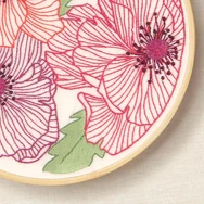 DMC - Poppies - embroidery kit - Pipacsok - hímző készlet