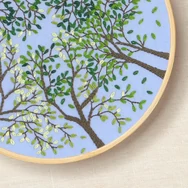 DMC - Canopy - embroidery kit - Lombkorona - hímző készlet