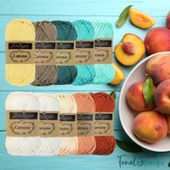 Barack-Türkiz - amigurumi diy kit -  amigurumi fonal+eszköz csomag