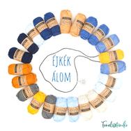 Ékkék álom - babatakaró fonal+eszköz csomag - Night-blue Dream - baby blanket yarn+tool box Ékkék álom - babatakaró fonal+eszköz csomag - Night-blue Dream - baby blanket yarn+tool box