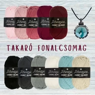 Chunky Monkey Temperature Blanket- Yarn Pack - Hőmérséklet Takaró Fonalcsomag