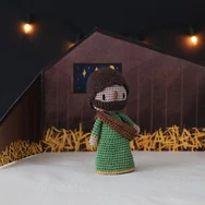 Advent Calendar - Amigurumi-Bethlehem Yarn Pack - amigurumi diy kit -  amigurumi fonalcsomag