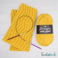 Mustár Körsál - minta+fonal+eszköz kötés csomag - Mustard Cowl - knitting diy kit Mustár Körsál - minta+fonal+eszköz kötés csomag - Mustard Cowl - knitting diy kit