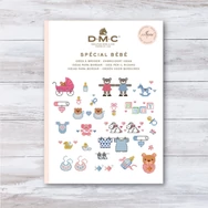 DMC Mini Booklet - cross stitch pattern book - Babies - keresztszemes mintatár