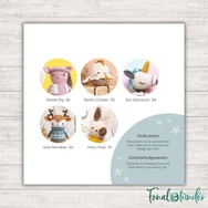 Peter Panda and Pals - amigurumi book - amigurumi horgolás angolul