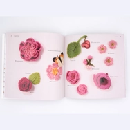 100 kötött és horgolt virág - kötés és horgolás minta könyv