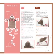 Horgolt Könyvjelzők - horgolás minta könyv - Bookies: Bookmarks to crohet