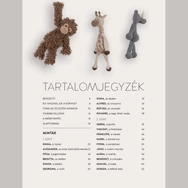 Edward Állatsereglete - figura horgolós könyv - Kerry Lord - 03