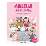 Amigurumi Tarka Forgatag - figura horgolós könyv
