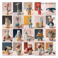 Pica Pau barátai 3 - amigurumi figura horgolós könyv