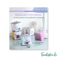 Babaváró Hímzések  - könyv - keresztszemes hímzés mintatár