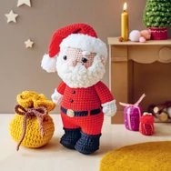 Horgolt Karácsony - amigurumi figura horgolós könyv - 10 ünnepi figura